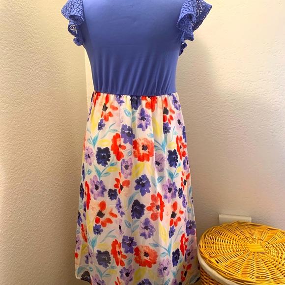 SOLD ON MERCARI 🌺 Wonder Nation Dress Sz 14-16 - Picture 2 of 5